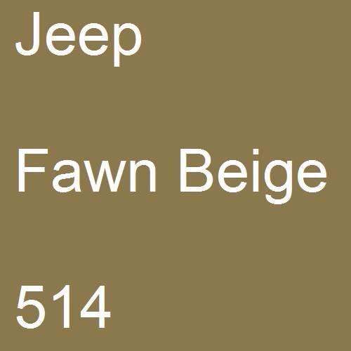 Jeep, Fawn Beige, 514.